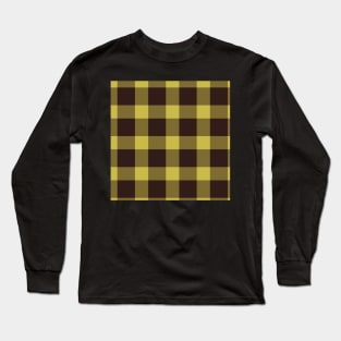 Yellow Buffalo Plaid Long Sleeve T-Shirt